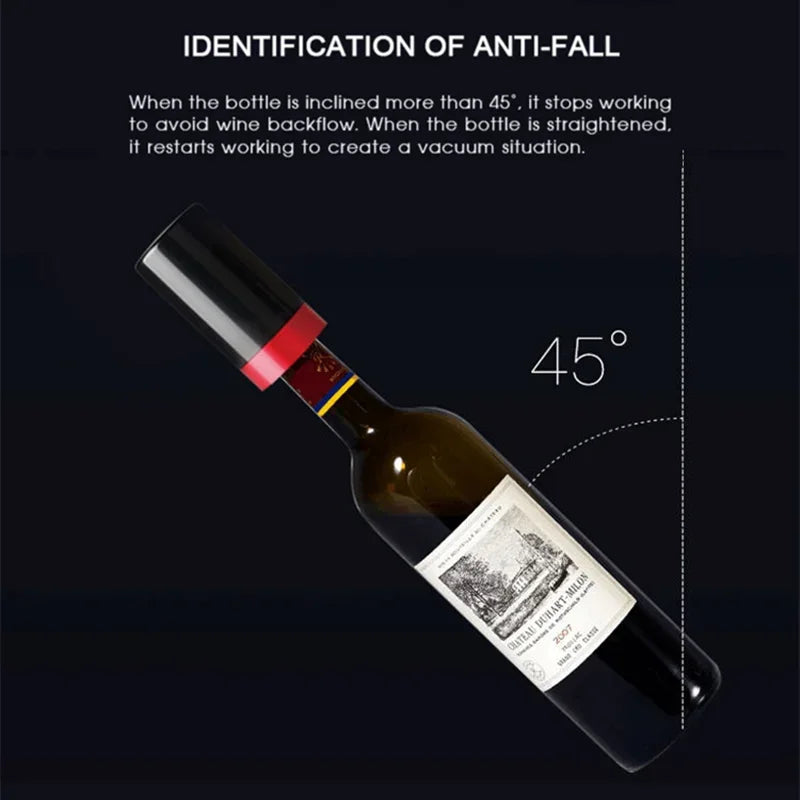 Electric Vacuum Wine Bottle Stopper